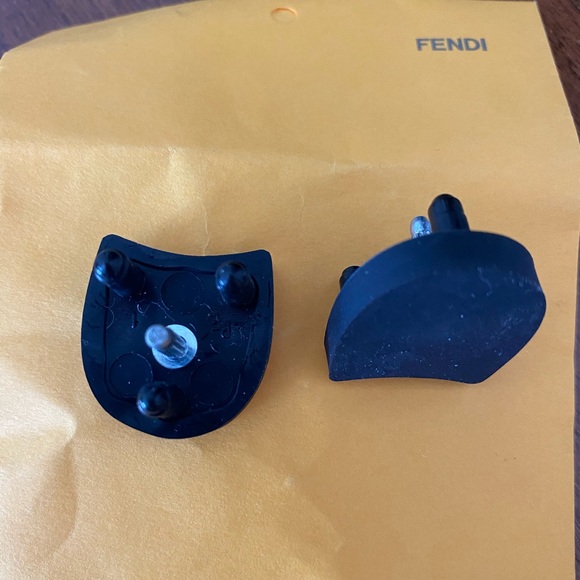 Fendi Suede High Heeled Boots Size 38 1/2 - Picture 15 of 15